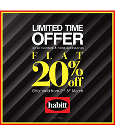 Habitt Limited time offer! Flat 20% off