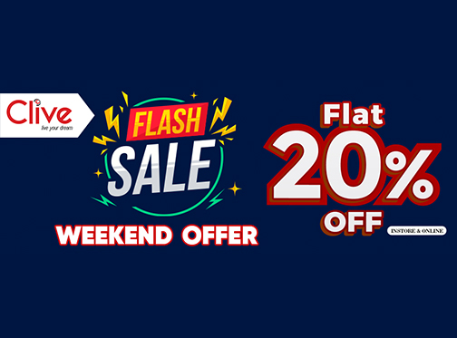Clive Shoes Flash Weekend Offer Flat 20% Off