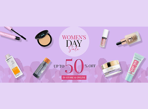 Makeup City Women's Day Sale Upto 50% Off
