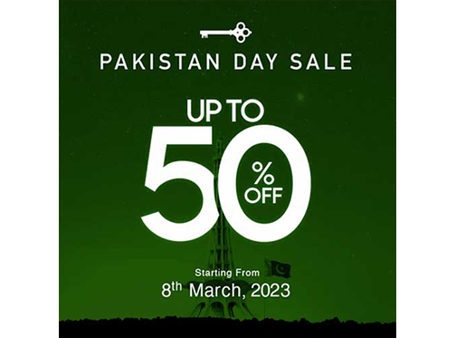Almirah Pakistan Day Sale Upto 50% Off