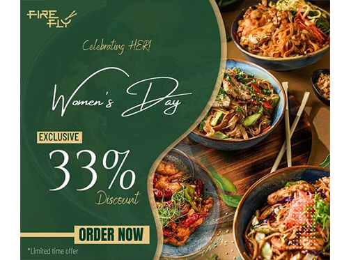 Firefly Women's Day Exclusive Discount 33% Off