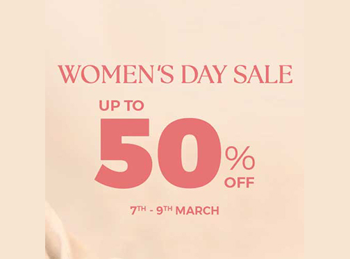 The Linen Company Women's Day Sale Upto 50% Off