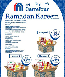 Carrefour Ramadan Kareem Hampers! Starting from 1,999