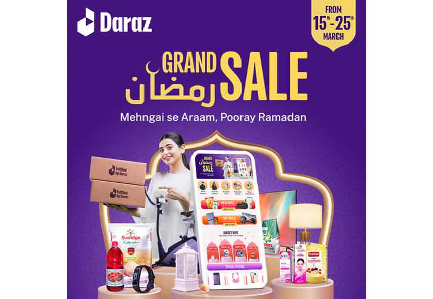 Daraz Offering 70% Discount on All Products