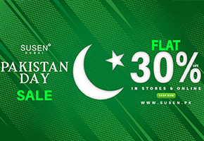 SUSEN DUBAI Pakistan Day Sale! Flat 30% Off