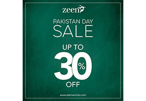 Zeen Pakistan Day Sale! Upto 30% Off
