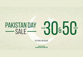 Hang Ten Pakistan Day Sale! Flat 30% & Flat 50% Off