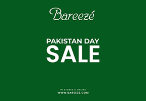 Bareeze Pakistan Day Sale Flat 10% Off