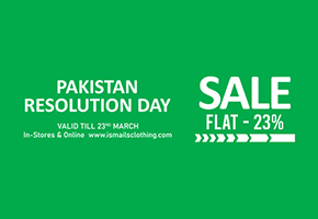 Ismails Pakistan Resolution Sale! Flat 23% Off