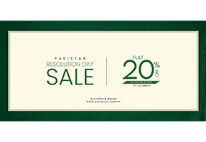 Charcoal Pakistan Day Sale Flat 20% Off