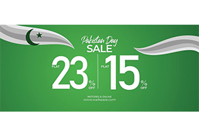 WalkEaze Pakistan Day Sale! Flat 23% & Flat 15% off