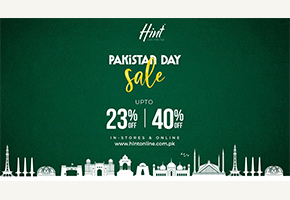 Hint The Pakistan Day Sale Upto 23% & 40% Off