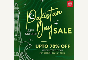 Pakistan Day Sale at Miniso Pakistan, Up to 70% Off