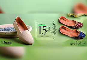 Sputnik Footwear Online Exclusive Offer Flat 15% Off