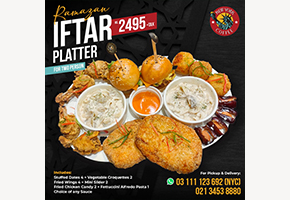 New York Coffee Ramazan Iftar Platter For Rs.2495