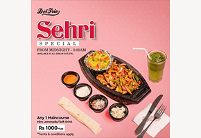 Del Frio Sehri Special Deal For Rs.1000