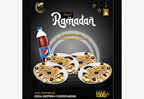 Cafe Bogie Ramazan Deal 1 For Rs.1500