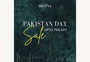 Sifona Pakistan Day Sale Upto 75% Off