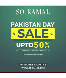 So Kamal Pakistan Day Sale! Up to 50% Off
