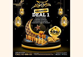 Kababjees Bakers Ramadan Deal 1 For Rs.499