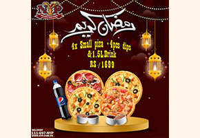 The New York Pizza Ramzan Deal 1 For Rs.1699