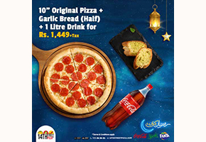 14th Street Pizza Iftar Deal 1 For Rs.1449