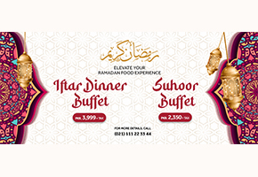 Marriott Hotels is offering Iftar & Suhoor Buffet