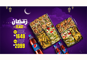 PITA - The Shawarma Revolution! Ramadan Deals starting from PKR 1649 only