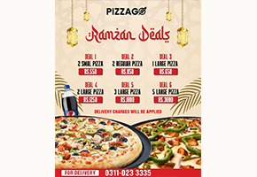 Pizzago Ramadan Deal 1 For Rs.550