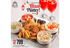 Haveli Kebab & Grill Iftaar Platter For Rs.799