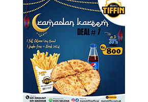 Mom's TIFFIN Ramadan Deal 1 For Rs.800