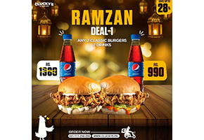 Clucky's Ramzan Deal 1 For Rs.990