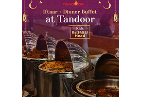 Tandoor Iftar Dinner Buffet for Kids Rs.1495