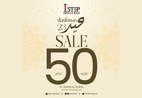 1st Step Shoes & Bags Jashn-e-Eid Sale Upto 50% Off