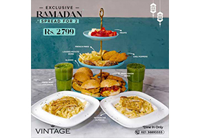 Vintage Cafe Exclusive Ramadan Deal For Rs.2799