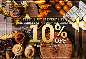 Kababjees Bakers FLAT 10% off on Delivery Only