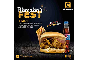 McKorner Ramzan Fest Deal 1 For Rs.690