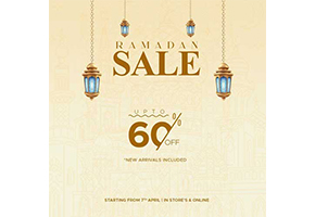 KrossKulture Ramadan Sale Upto 60% Off
