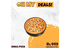 Timmy's Small Pizza Offer For Rs.449
