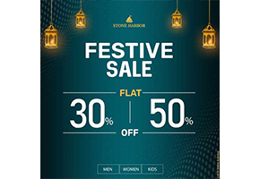 Stone Harbor Festive Sale Flat 30% & 50% Off