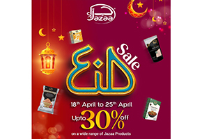 Jazaa Global EID Offer UP TO 30% off on Jazaa products