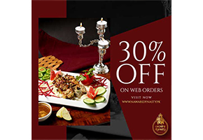 Nawab's Dynasty 30% off on Web Orders