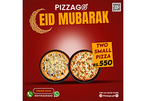 Pizzago Eid Deal 1 For Rs.550