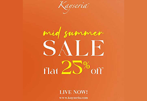 Kayseria Mid Summer Sale Flat 25% Off