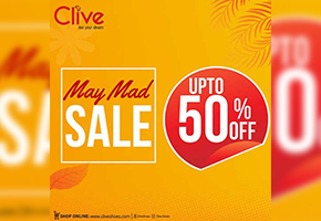 Clive Shoes May Mad Sale Upto 50% Off