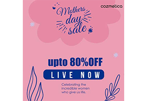 Cozmetica Mother's Day Sale upto 80% off