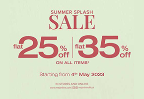 MTJ - Tariq Jamil Summer Splash Sale Flat 25% & 35% off