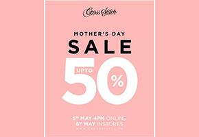 Cross Stitch Mother's Day sale upto 50% off