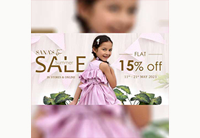 Sana's Summer sale! FLAT 15% off