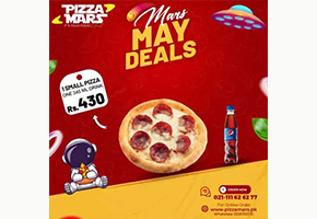 Pizza May Deal 1 For Rs.430